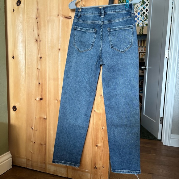 Kensie Women's Straight Leg Jeans - size 4/27 - Picture 3 of 4